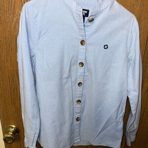 Light Blue Button-Up JPMorgan Chase Shirt